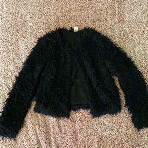 H&M Shaggy Blazer/jacket
